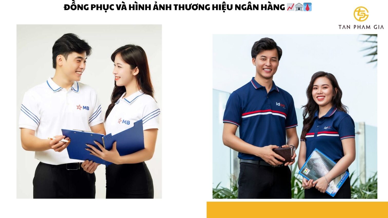 Áo thun đồng phục ngân hàng