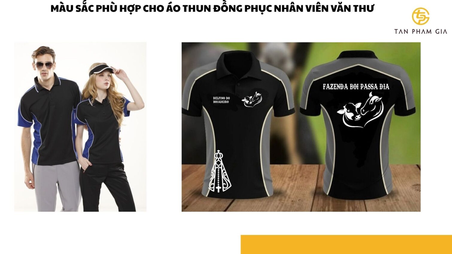 Áo thun đồng phục văn thư