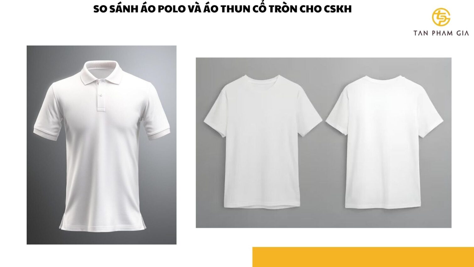Áo thun đồng phục nhân viên CSKH