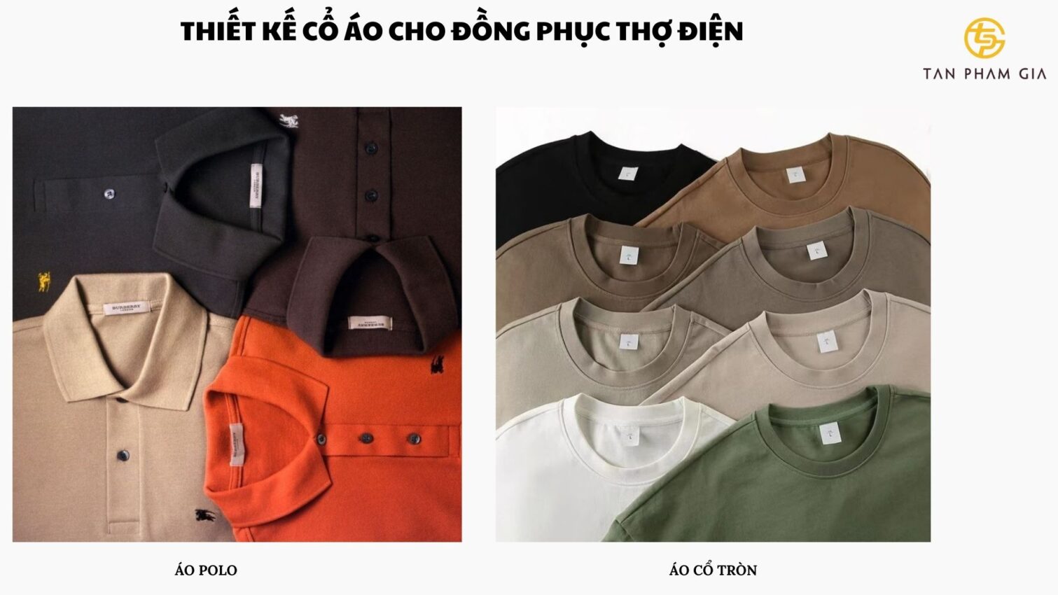 Áo thun đồng phục thợ điện