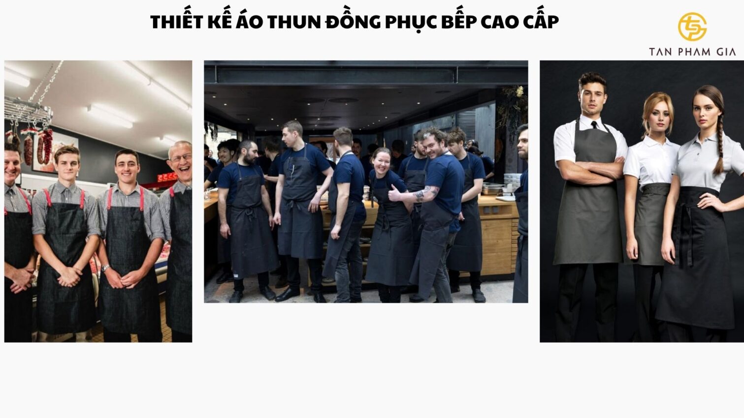 Áo thun đồng phục nhân viên bếp