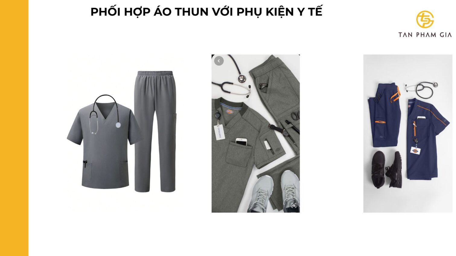 Áo thun đồng phục phòng khám