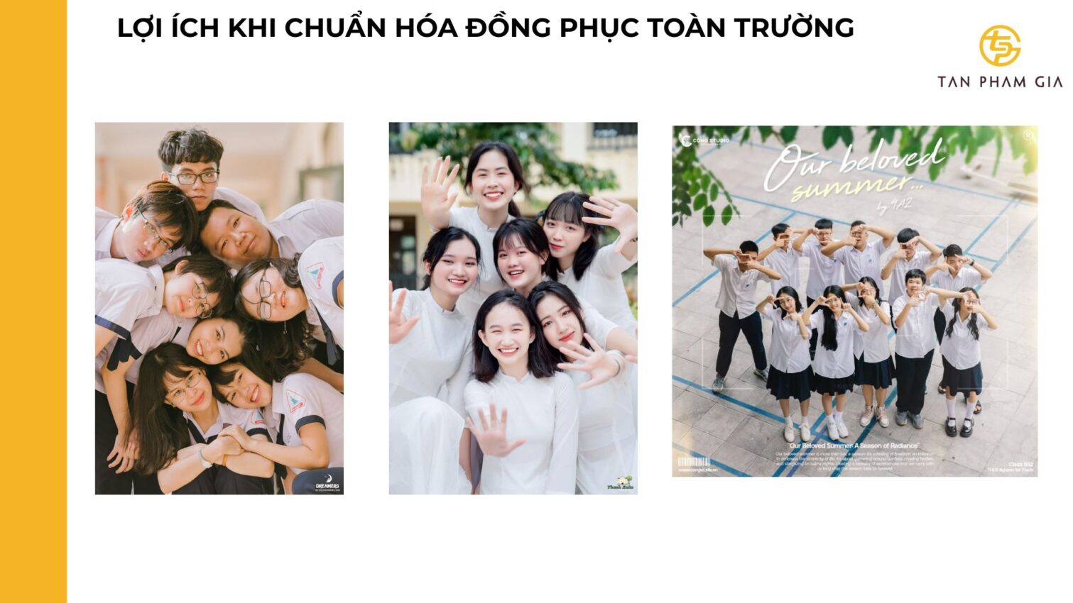Áo thun đồng phục học sinh