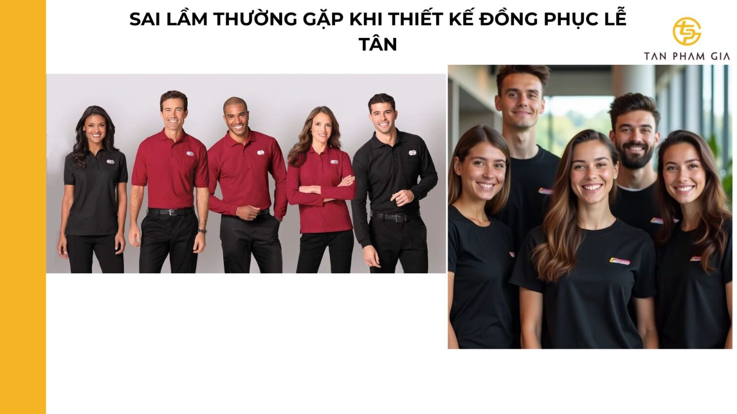 Áo thun đồng phục lễ tân sự kiện