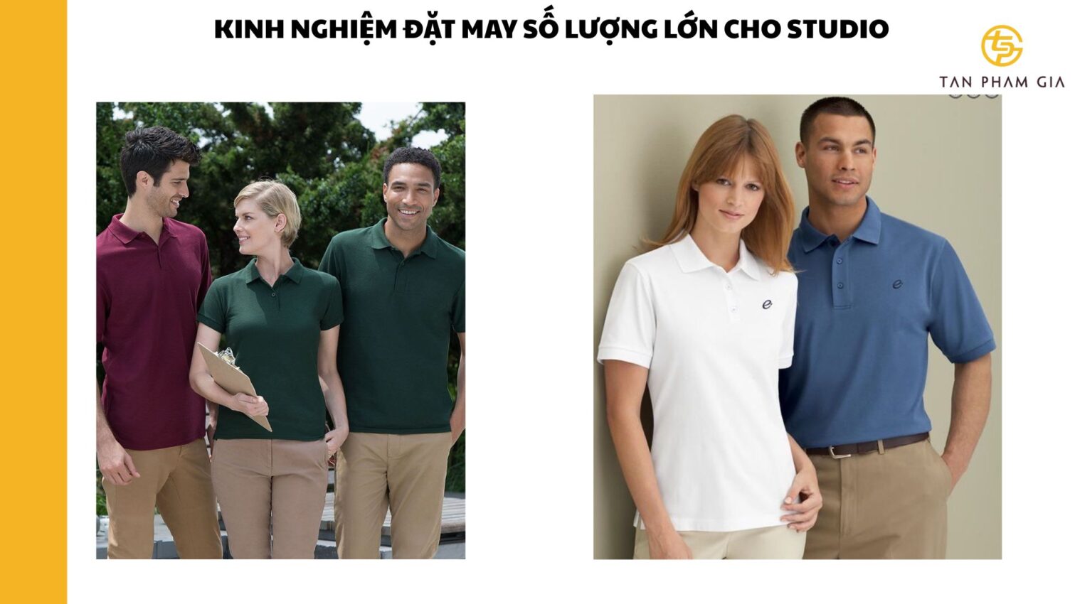 Áo thun đồng phục studio chụp ảnh