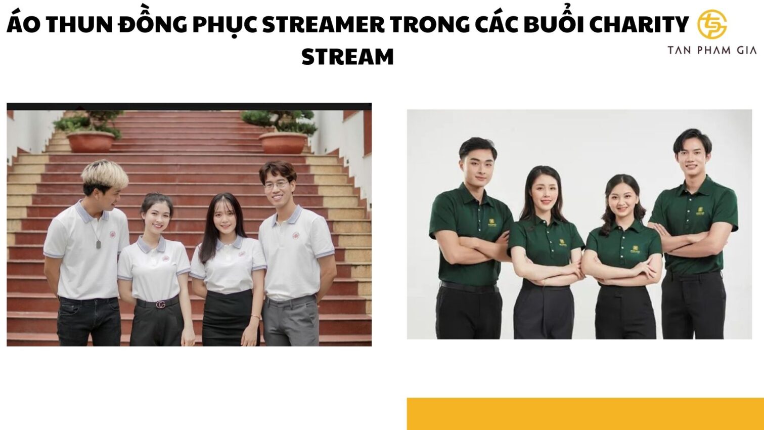 Áo thun đồng phục streamer game