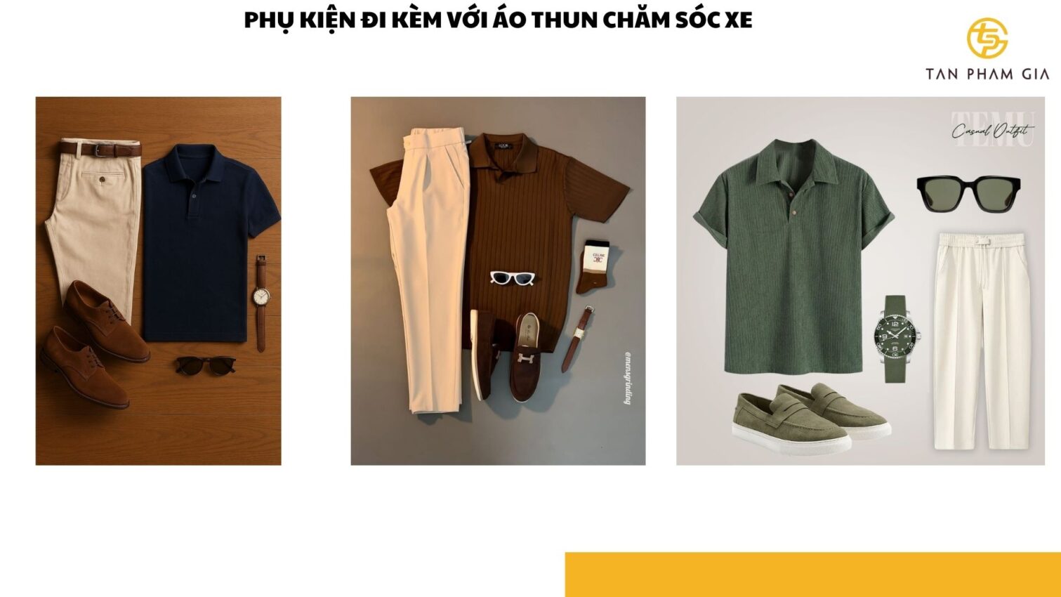 Áo thun đồng phục nhân viên chăm sóc xe
