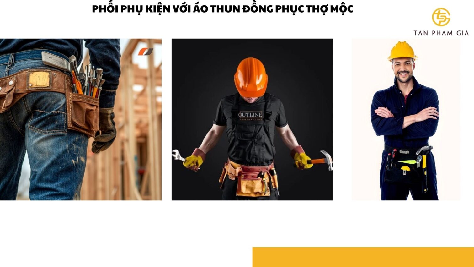 Áo thun đồng phục thợ mộc