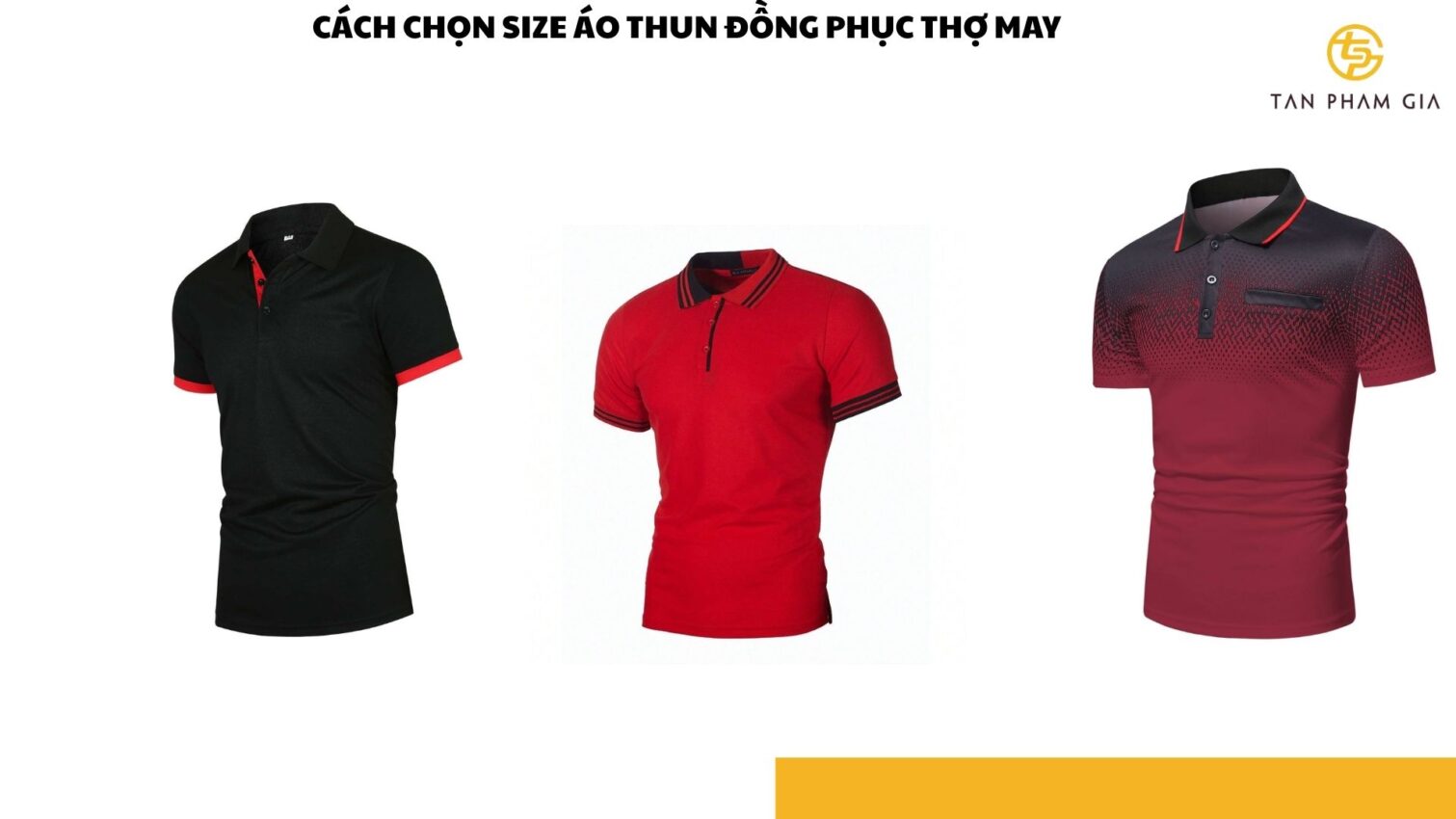 Áo thun đồng phục thợ may