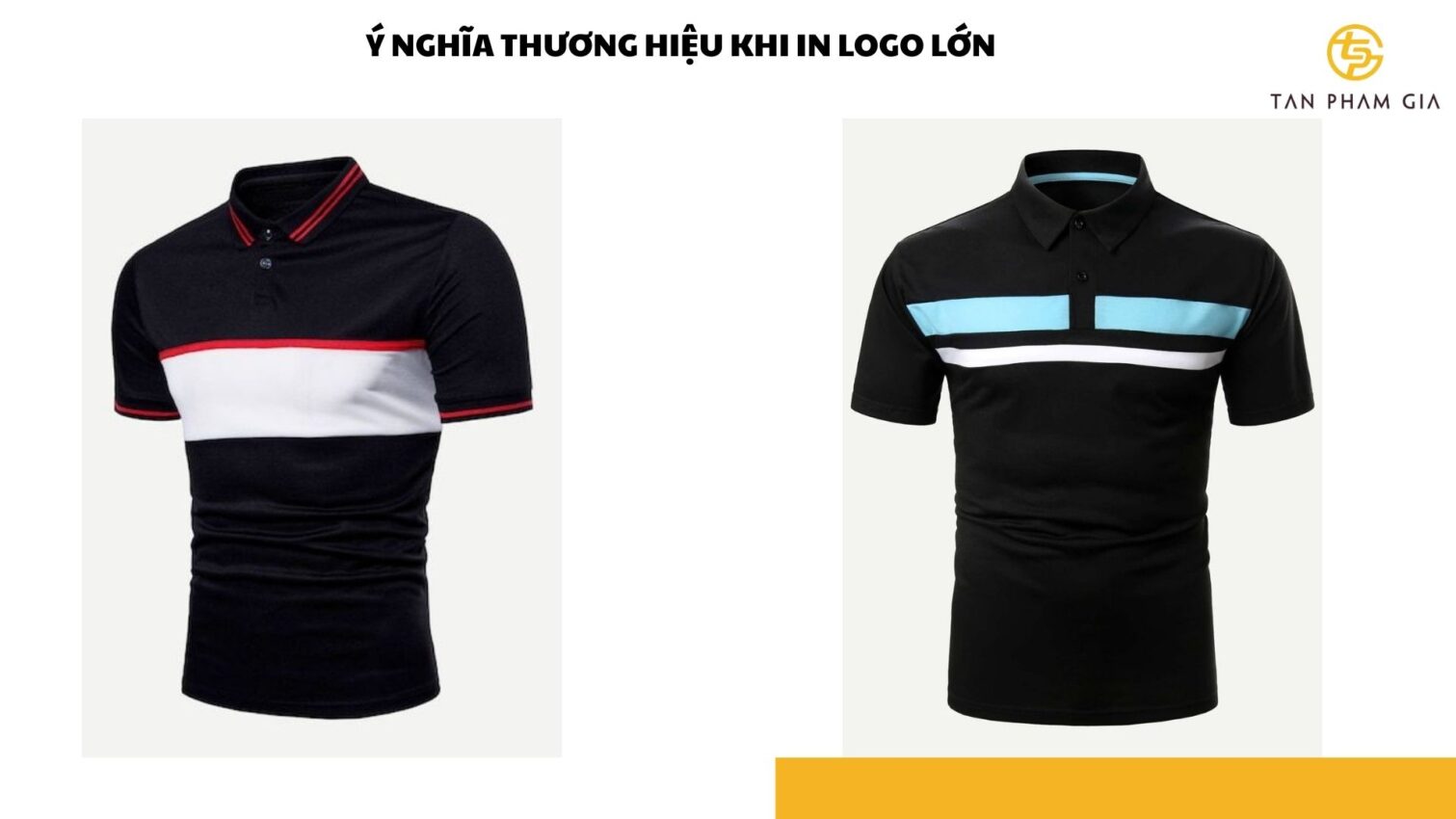 In áo thun đồng phục logo lớn