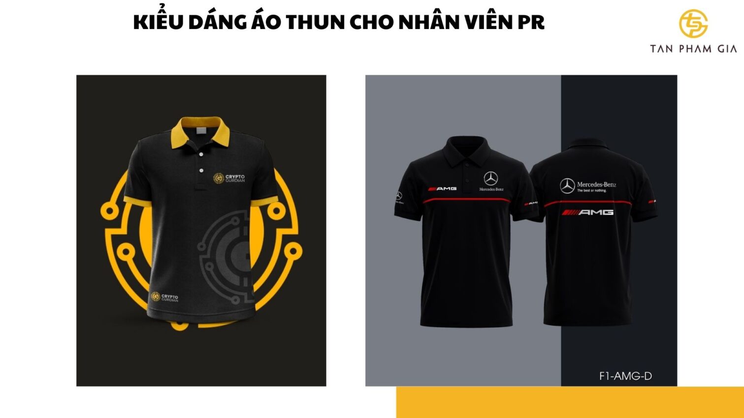 Áo thun đồng phục nhân viên PR