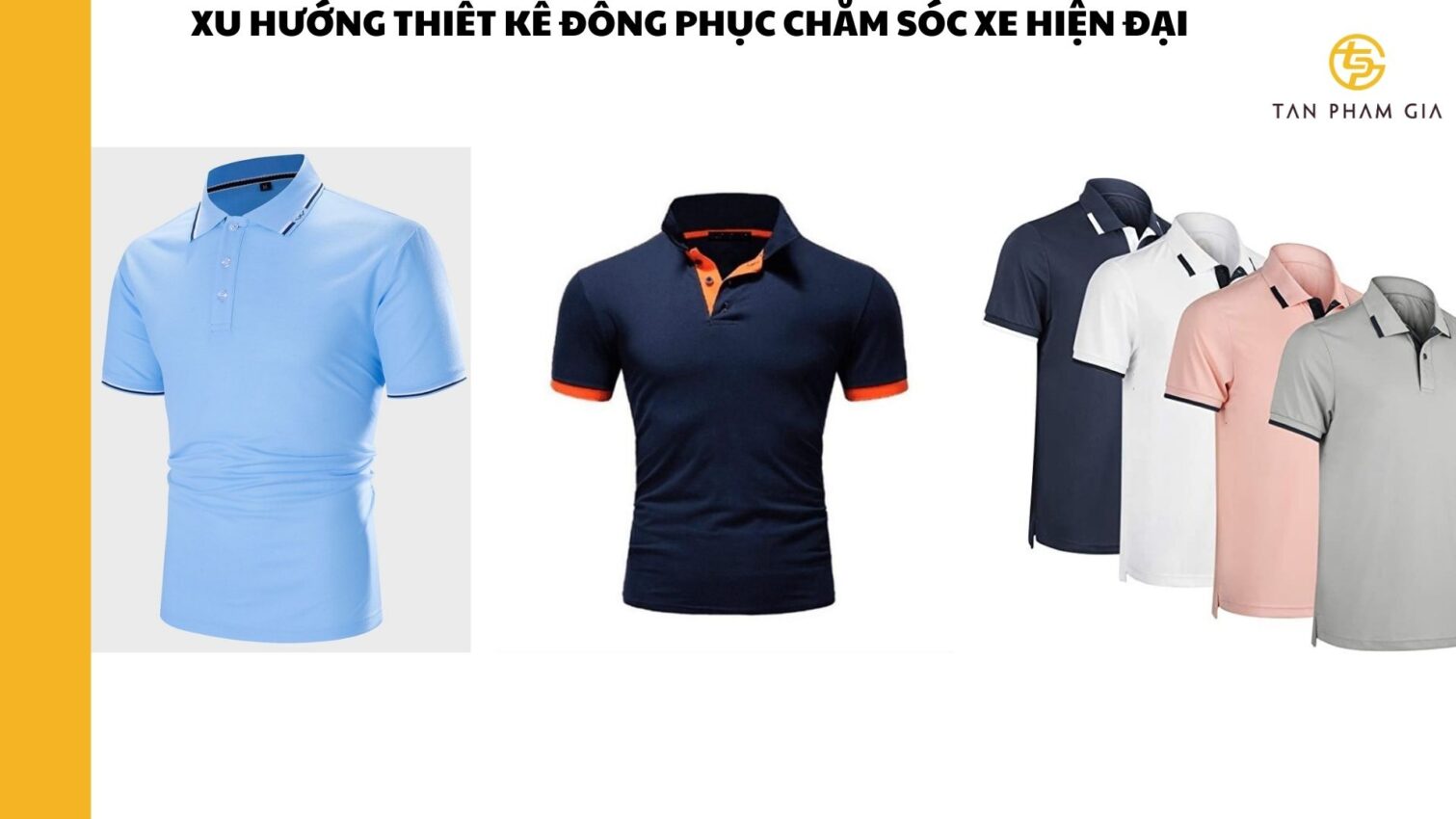 Áo thun đồng phục nhân viên chăm sóc xe