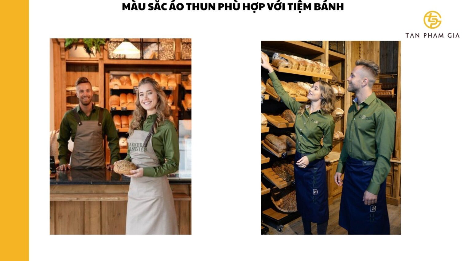 Áo thun đồng phục thợ làm bánh