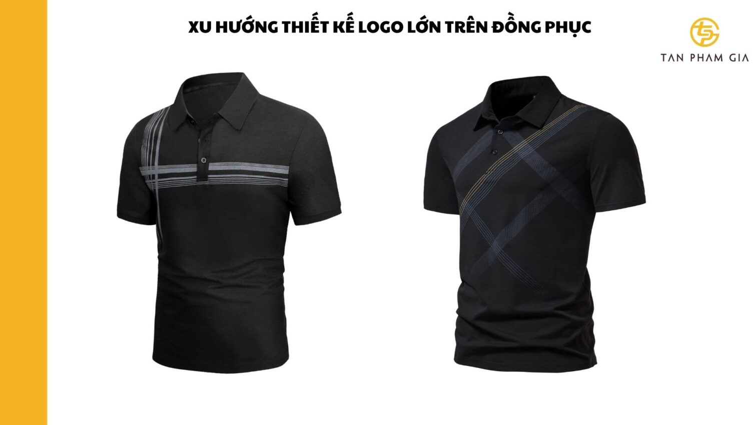 In áo thun đồng phục logo lớn