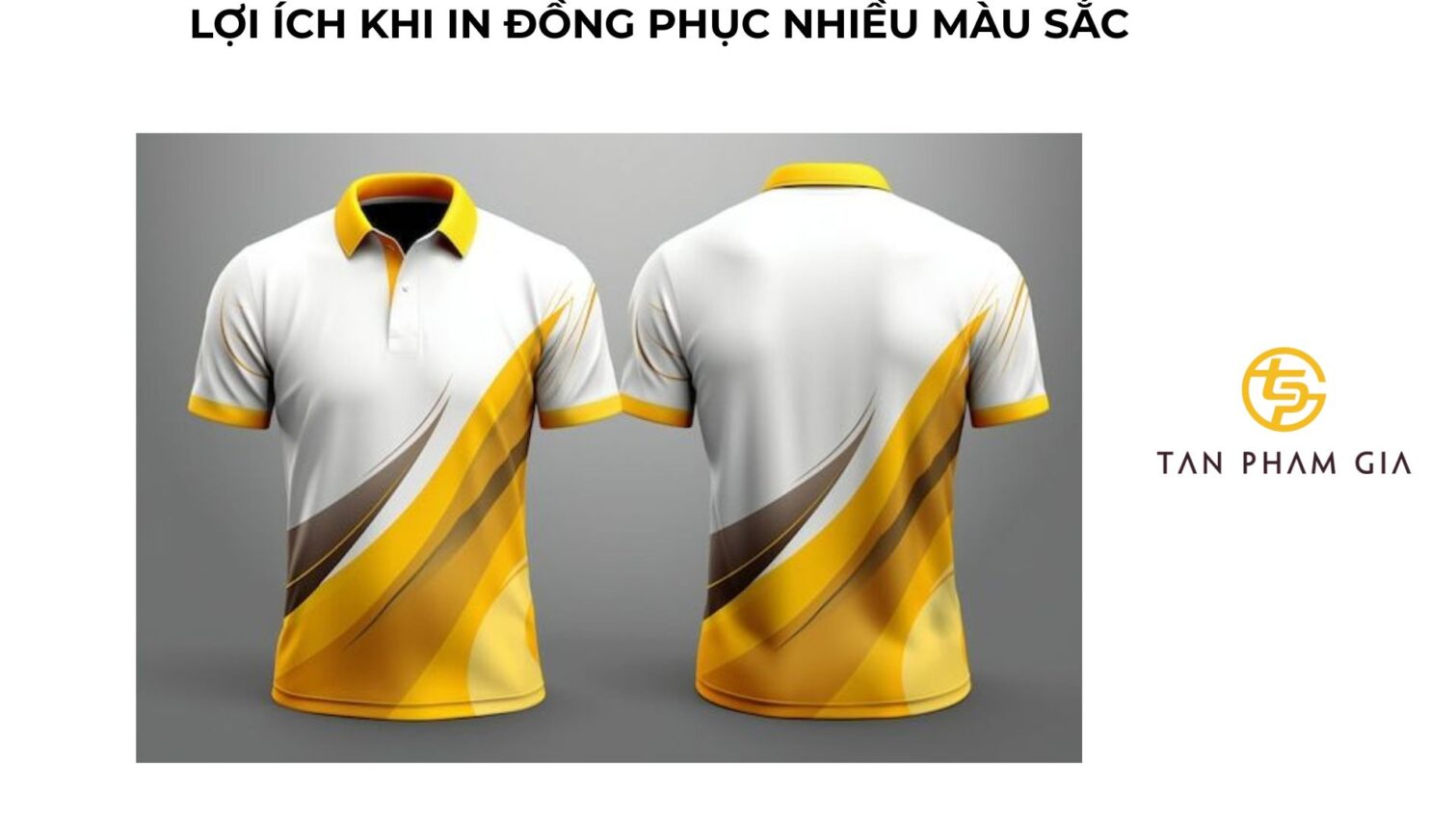 In áo thun đồng phục nhiều màu