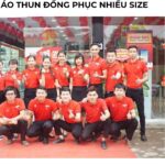 In áo thun đồng phục nhiều size In áo thun đồng phục nhiều size