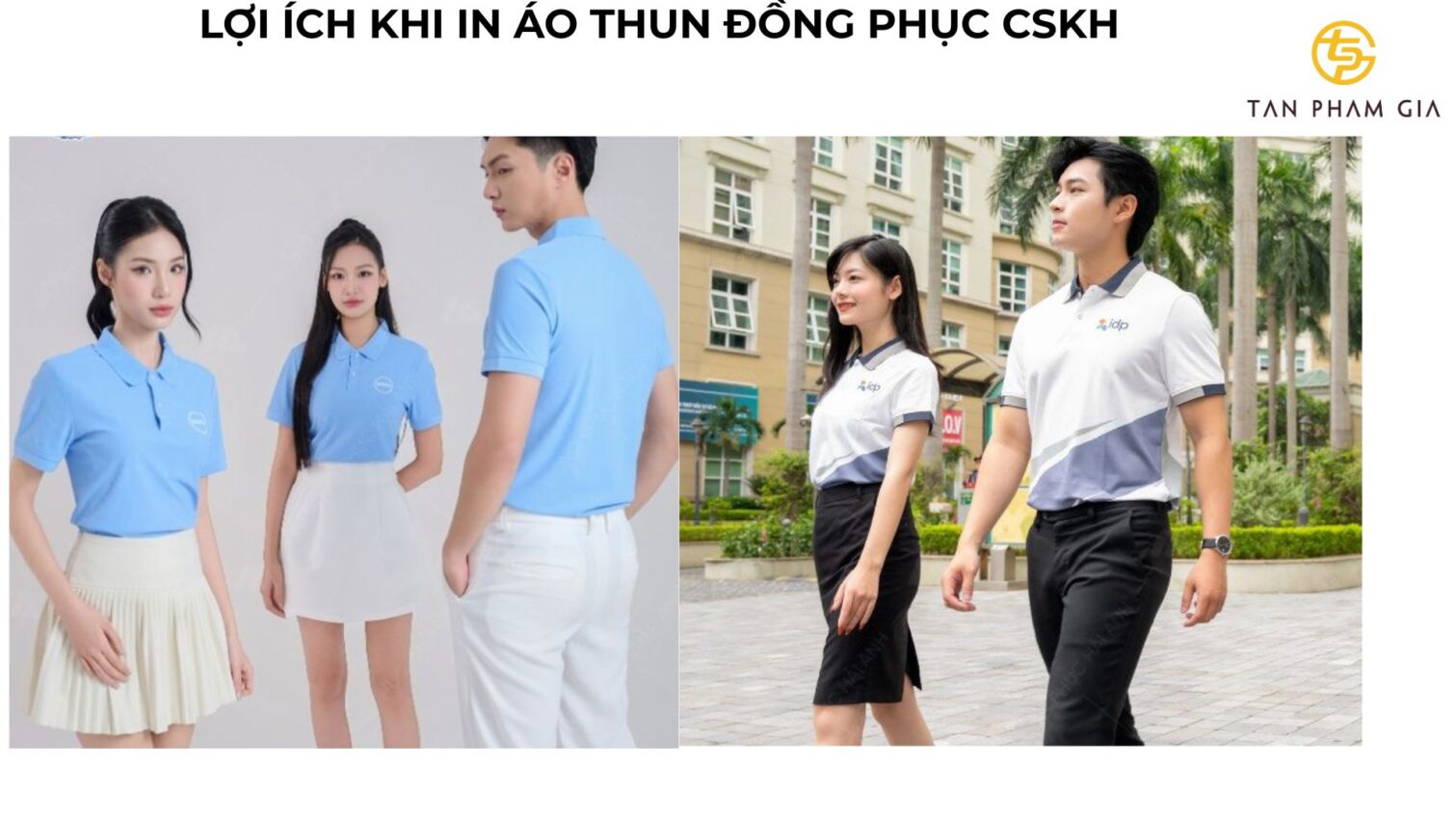 In áo thun đồng phục cho CSKH