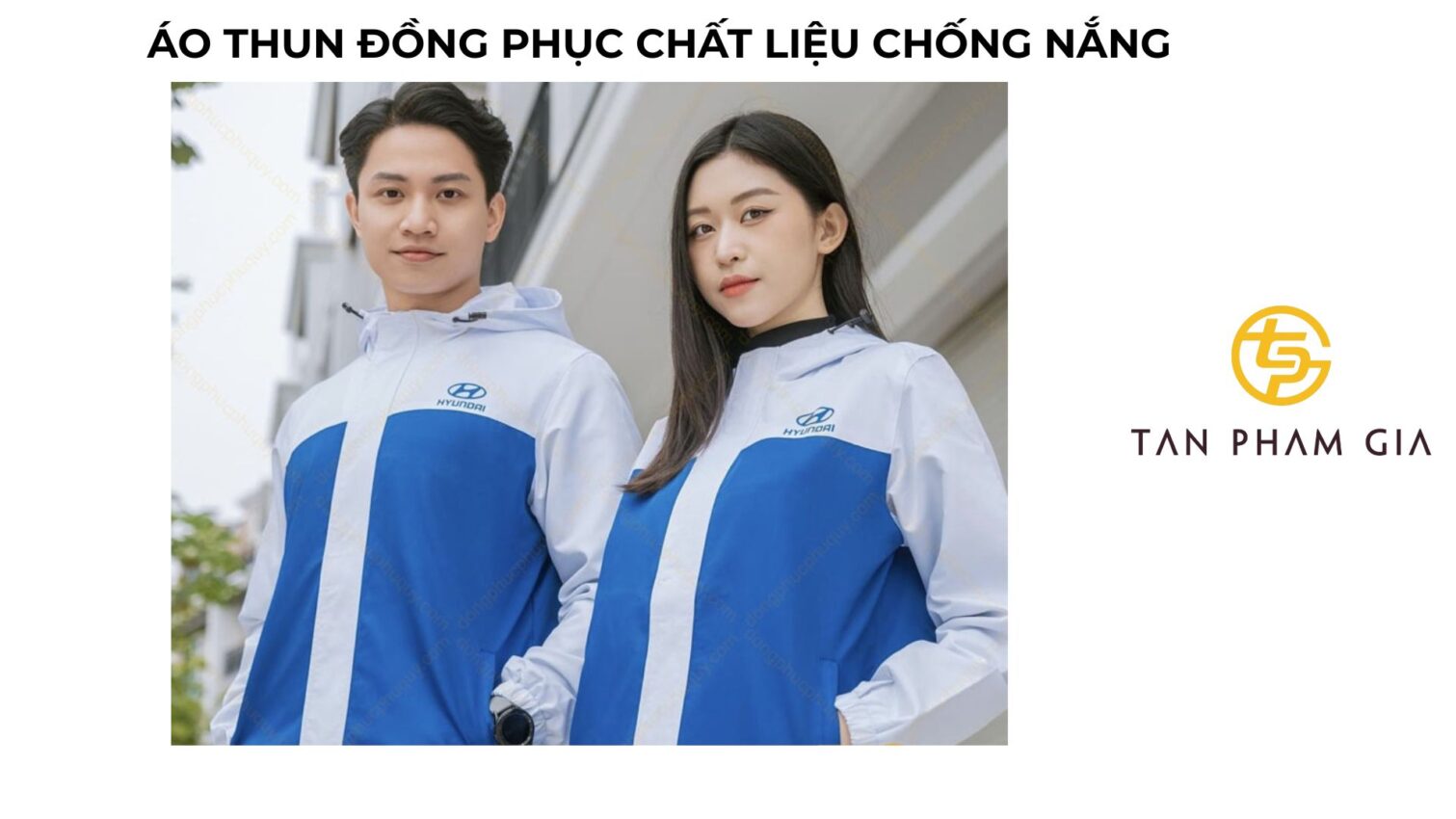 Áo thun đồng phục chất liệu chống nắng