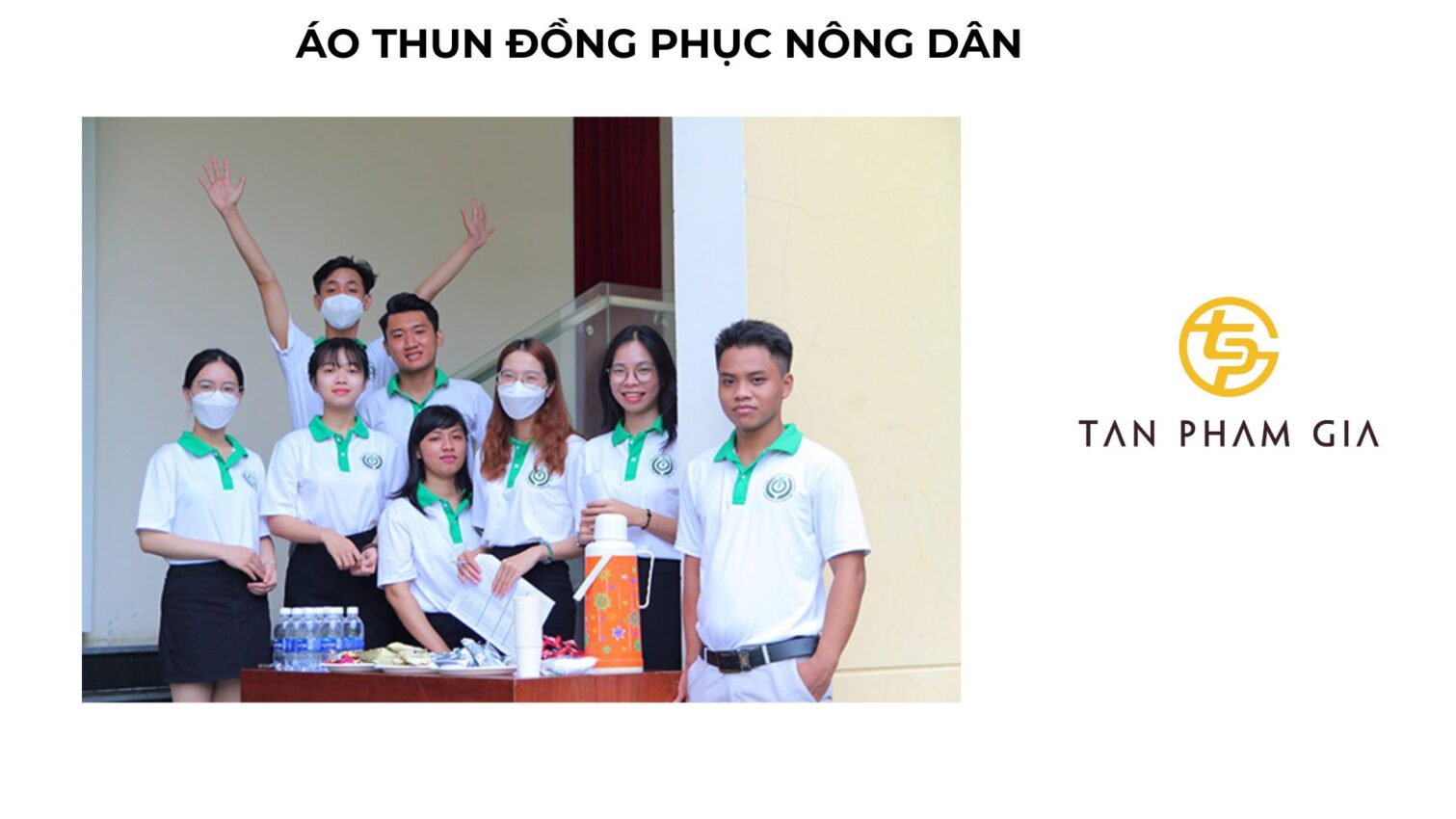 Áo thun đồng phục nông dân