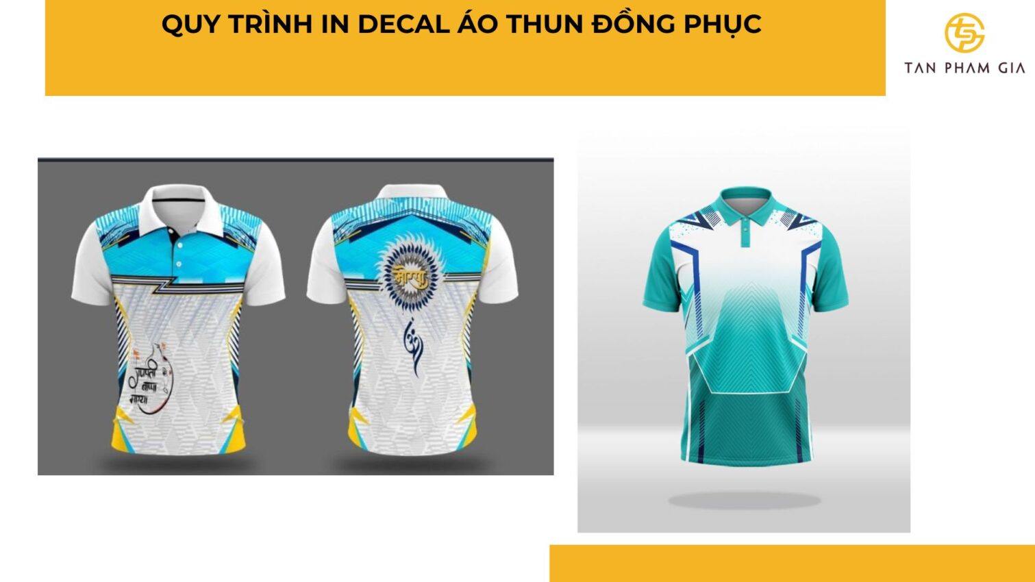 In áo thun đồng phục bằng kỹ thuật in decal