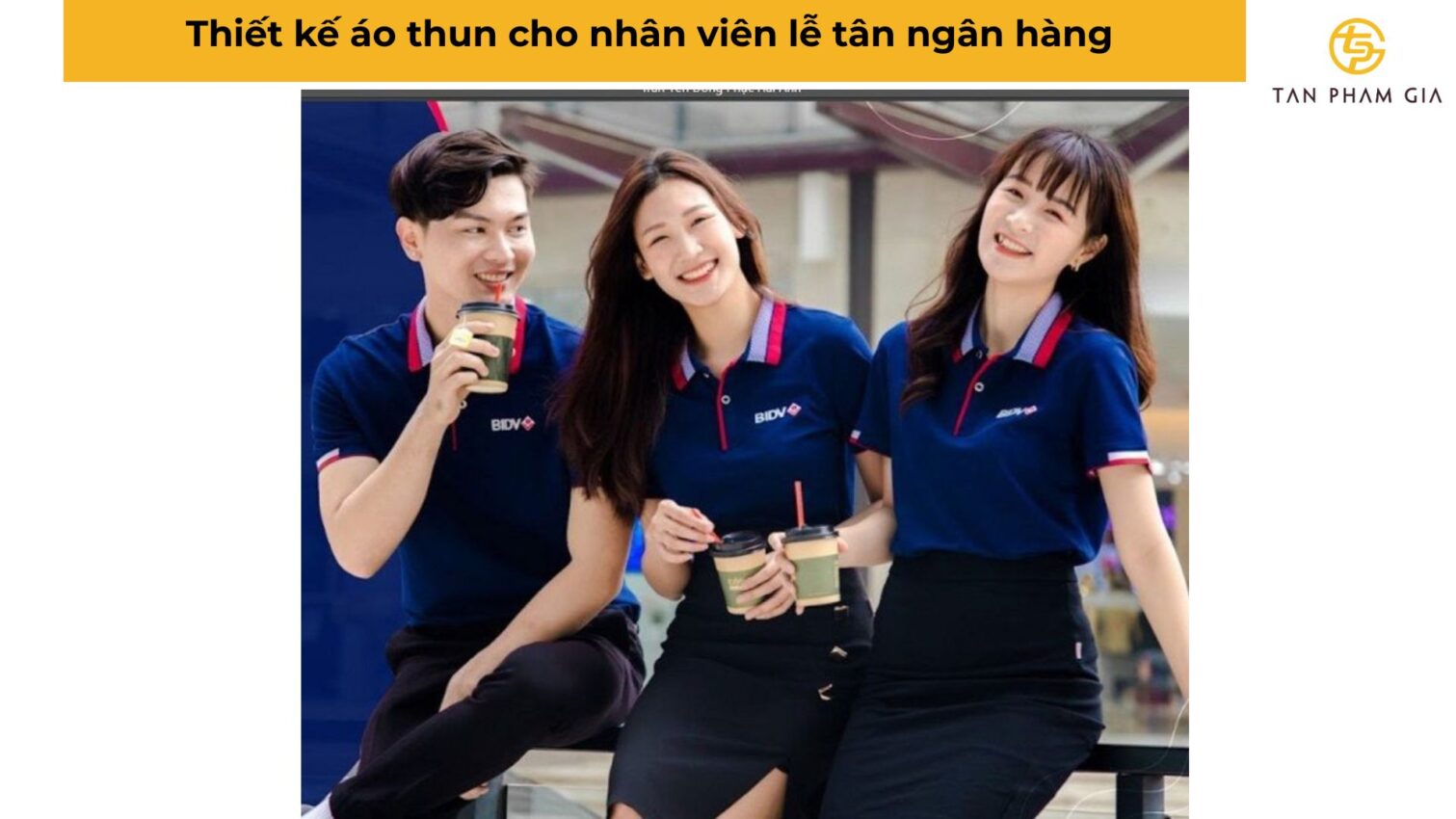 In áo thun đồng phục cho ngân hàng