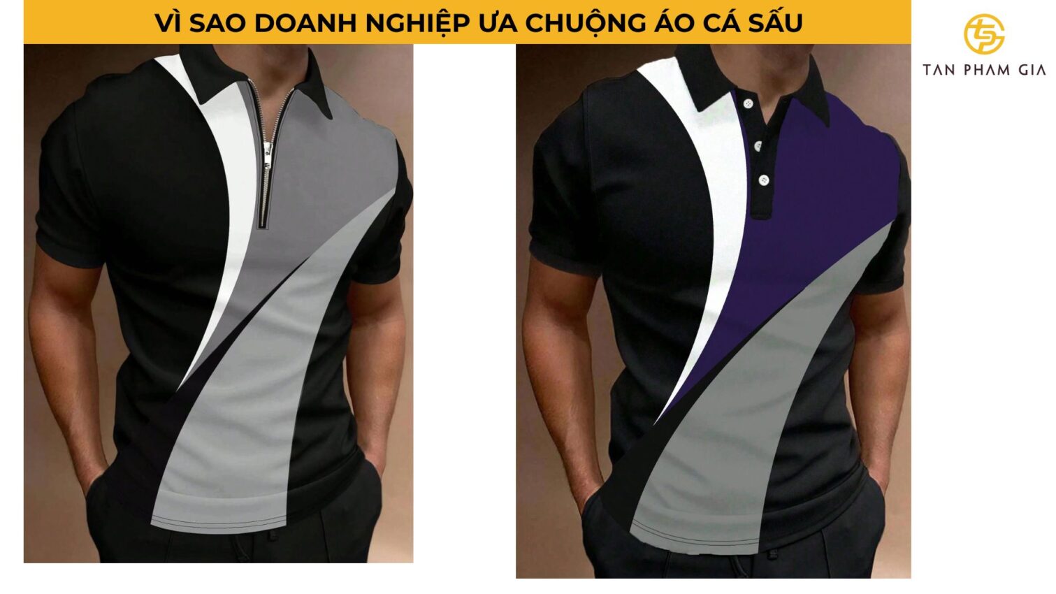 Áo thun đồng phục chất liệu cá sấu
