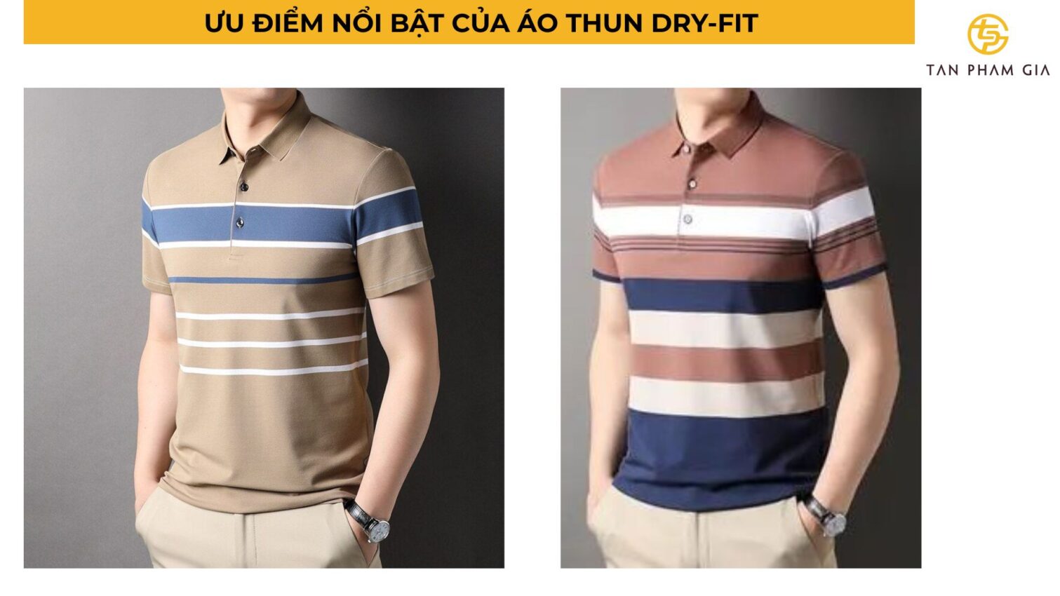 Áo thun đồng phục chất liệu dry-fit