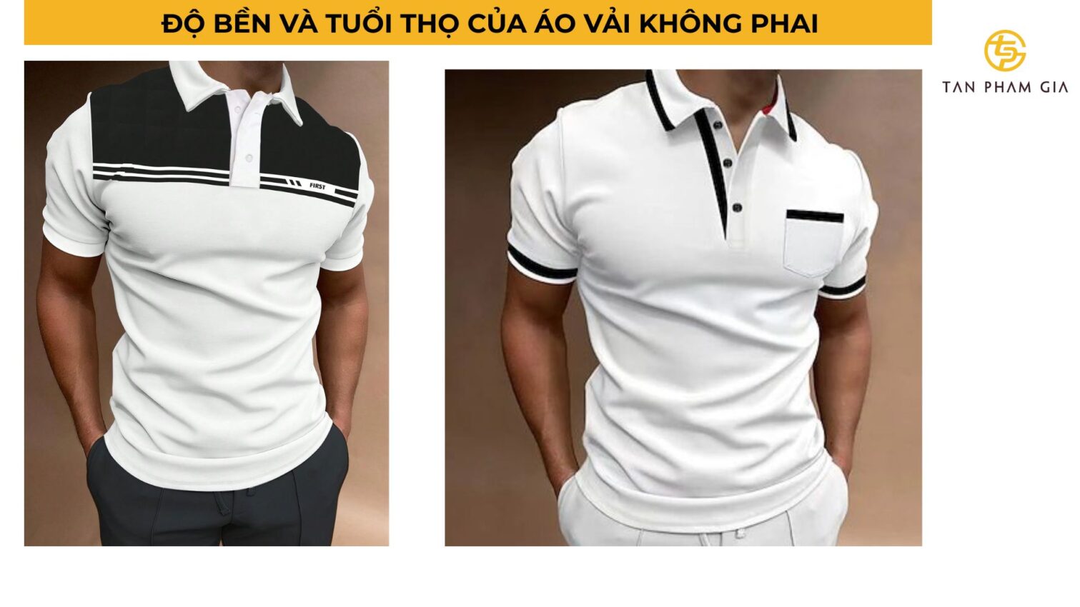 Áo thun đồng phục chất liệu không phai
