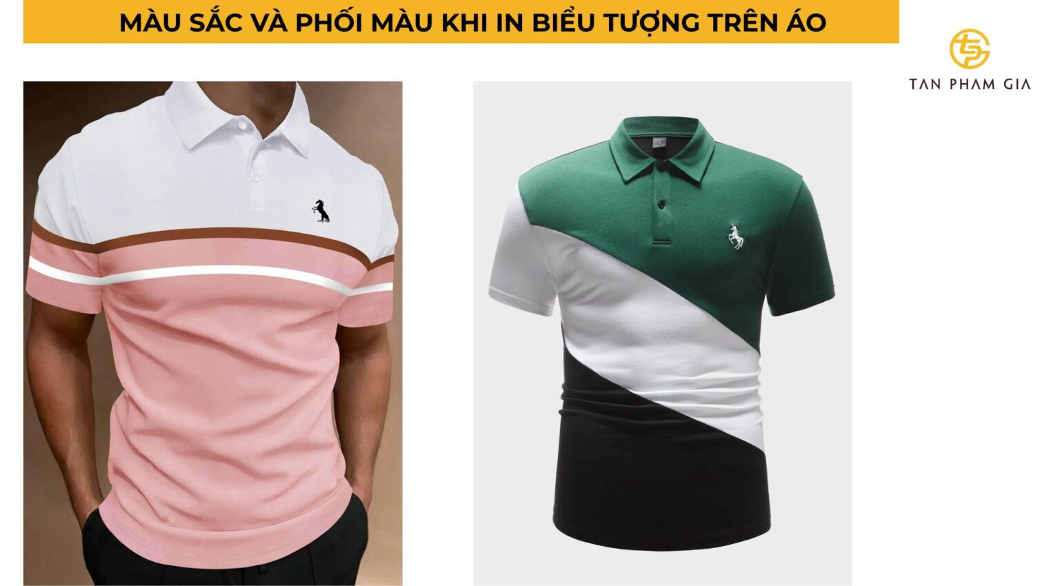 In áo thun đồng phục in theo biểu tượng