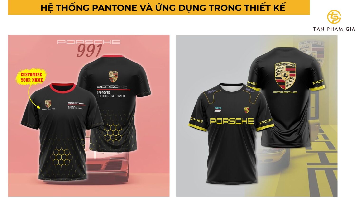 In áo thun đồng phục in chuẩn Pantone