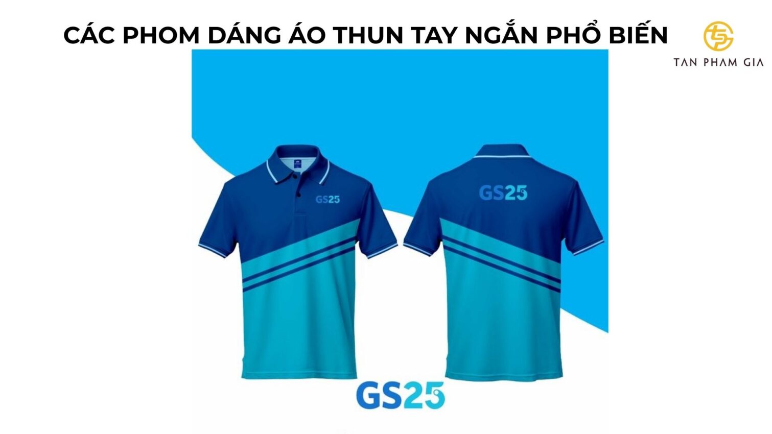 Mẫu áo thun đồng phục tay ngắn