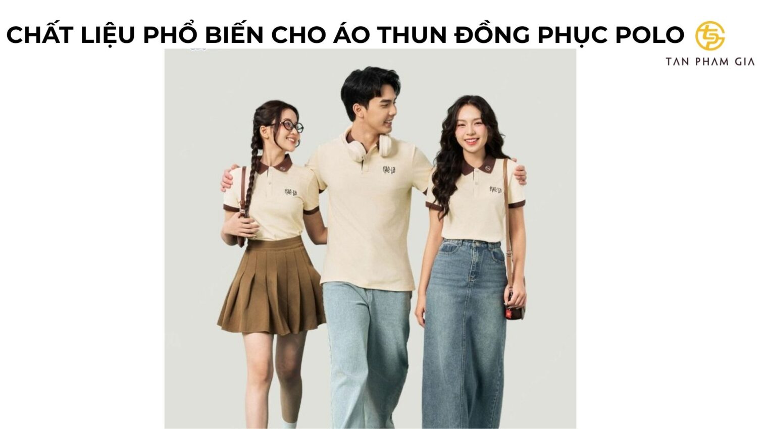 Mẫu áo thun đồng phục cổ polo