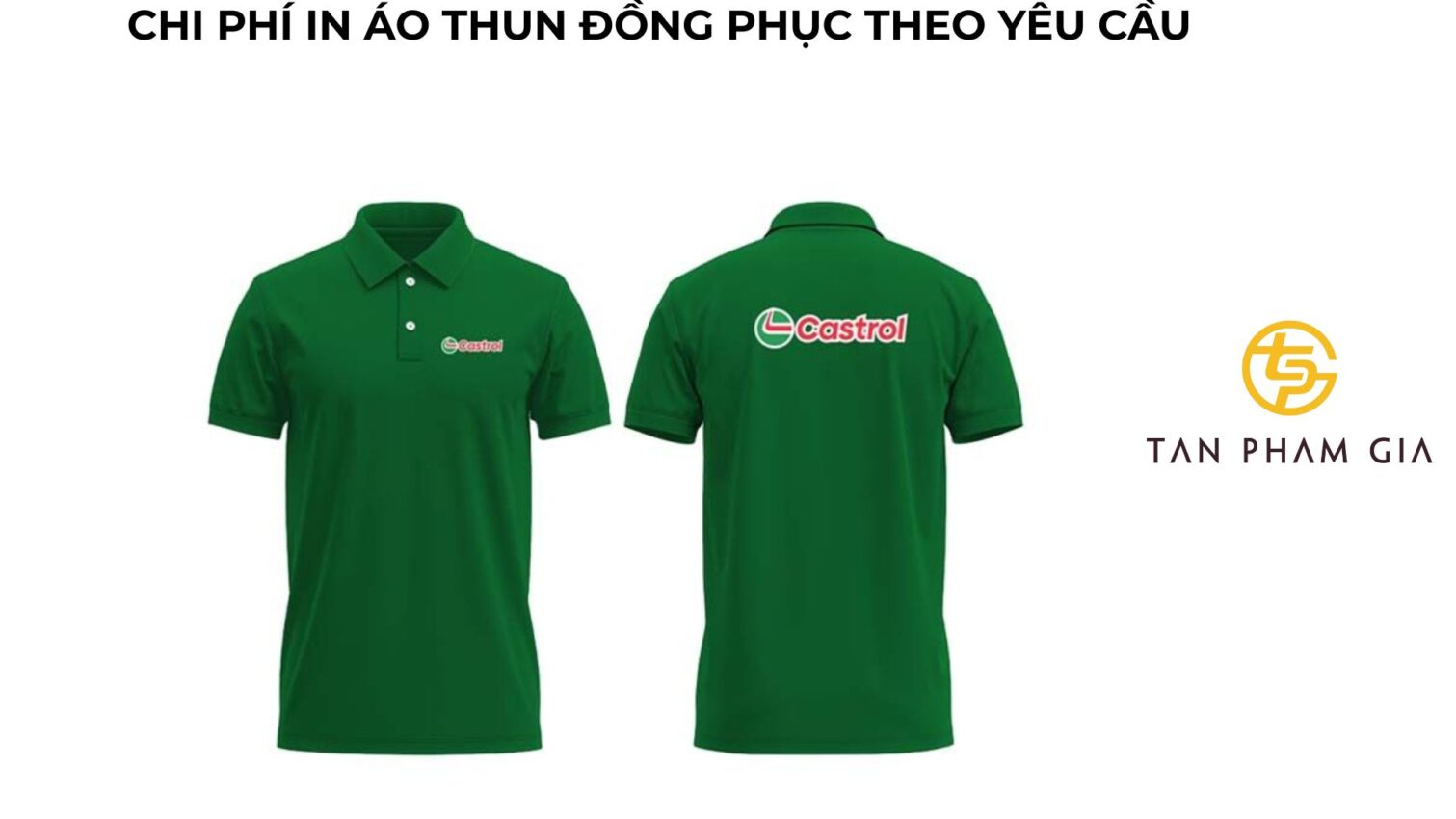 In áo thun đồng phục theo yêu cầu