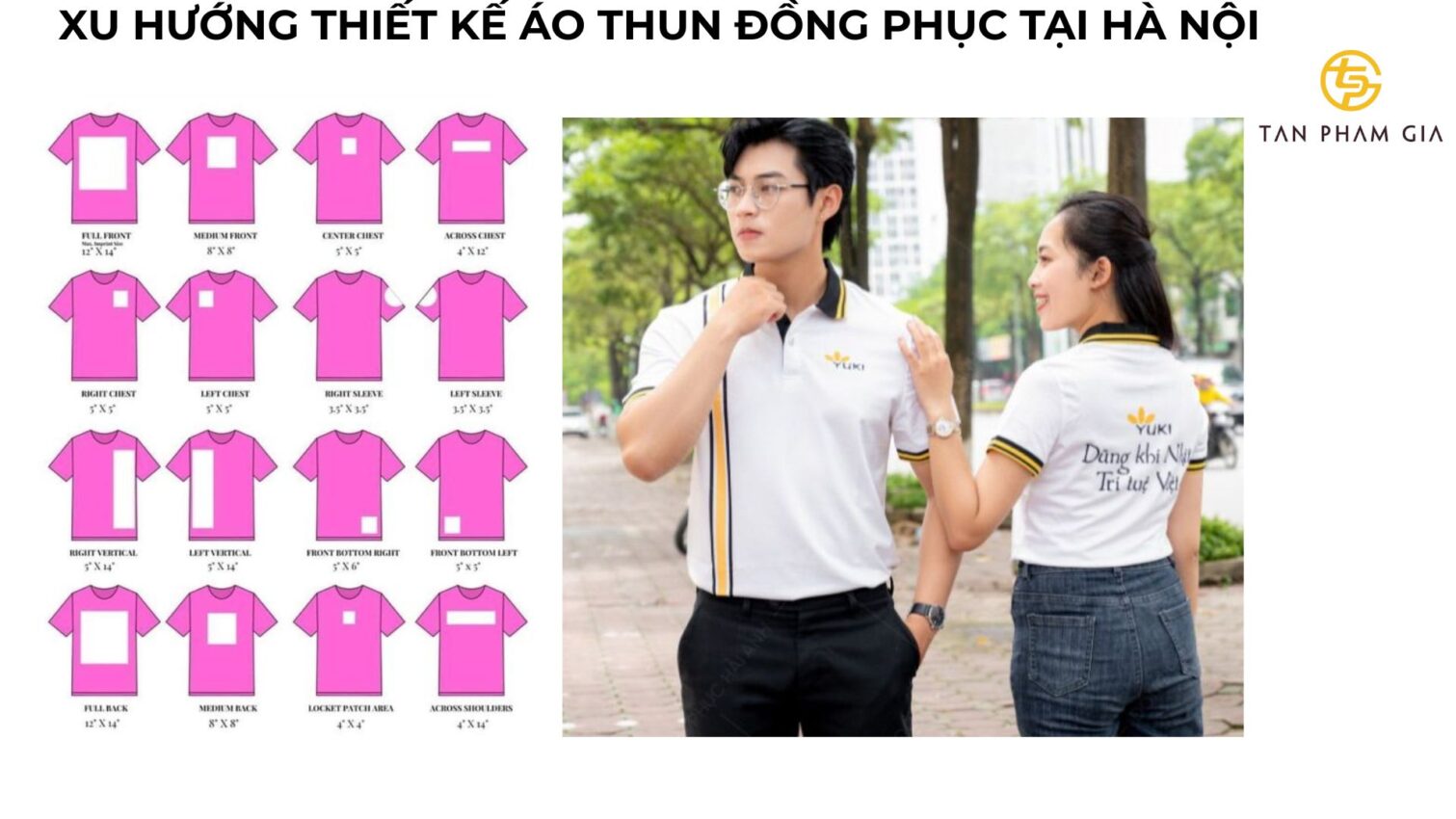 In áo thun đồng phục tại Hà Nội