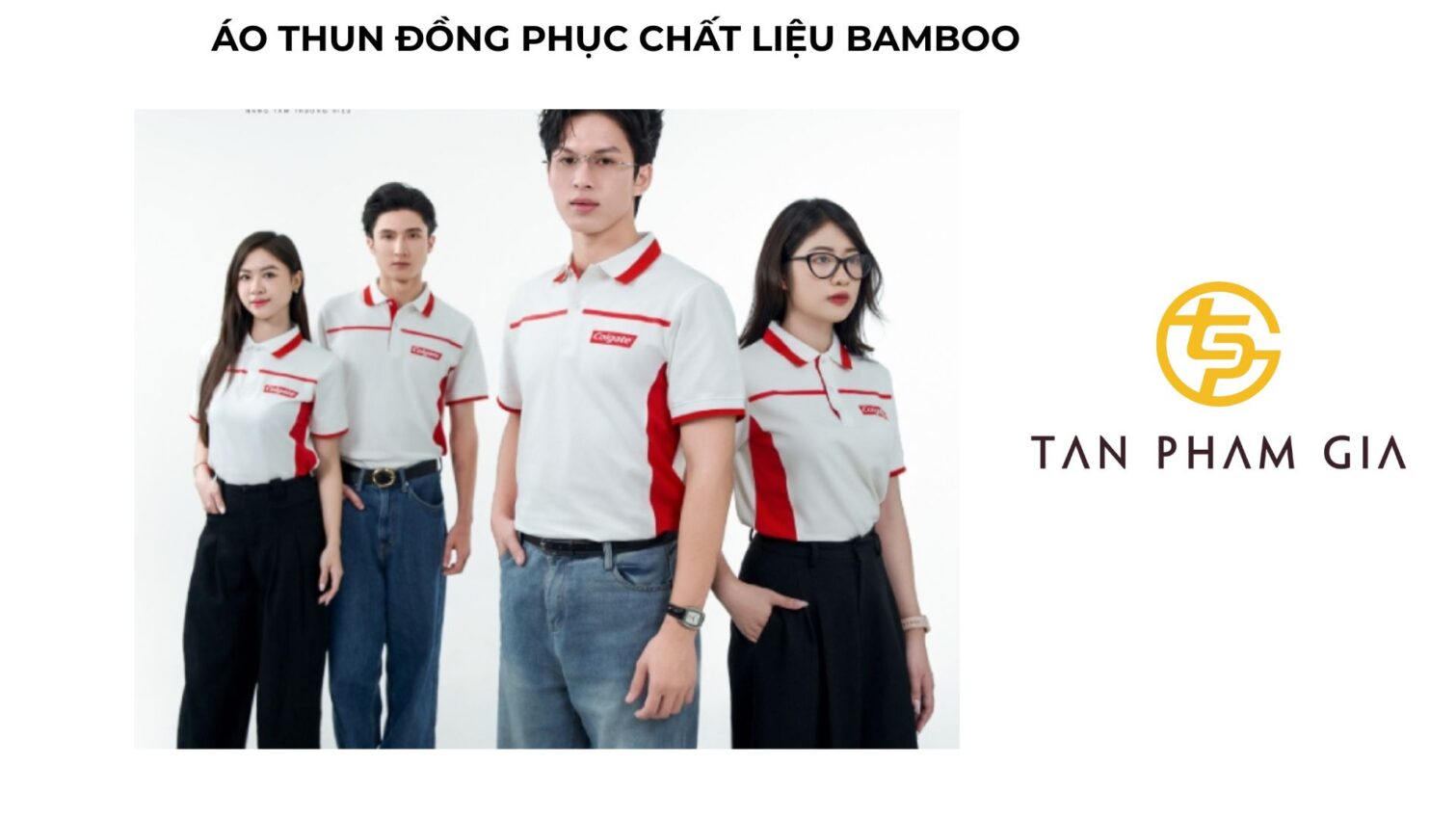 Áo thun đồng phục chất liệu bamboo