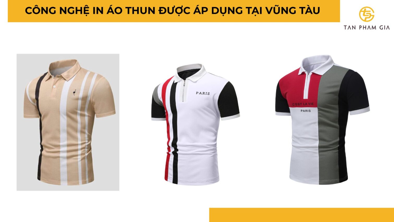 In áo thun đồng phục tại Vũng tàu