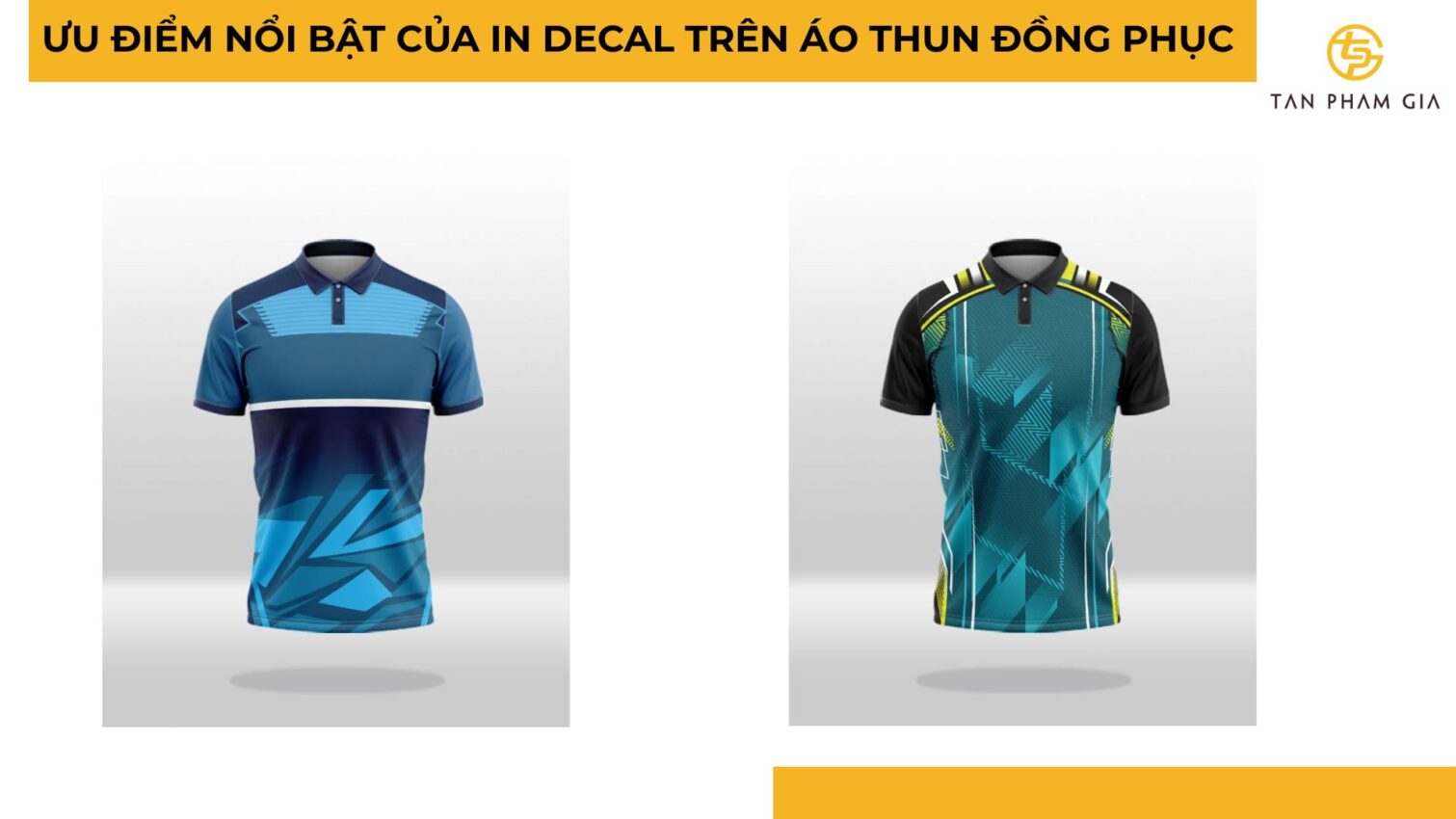 In áo thun đồng phục bằng kỹ thuật in decal