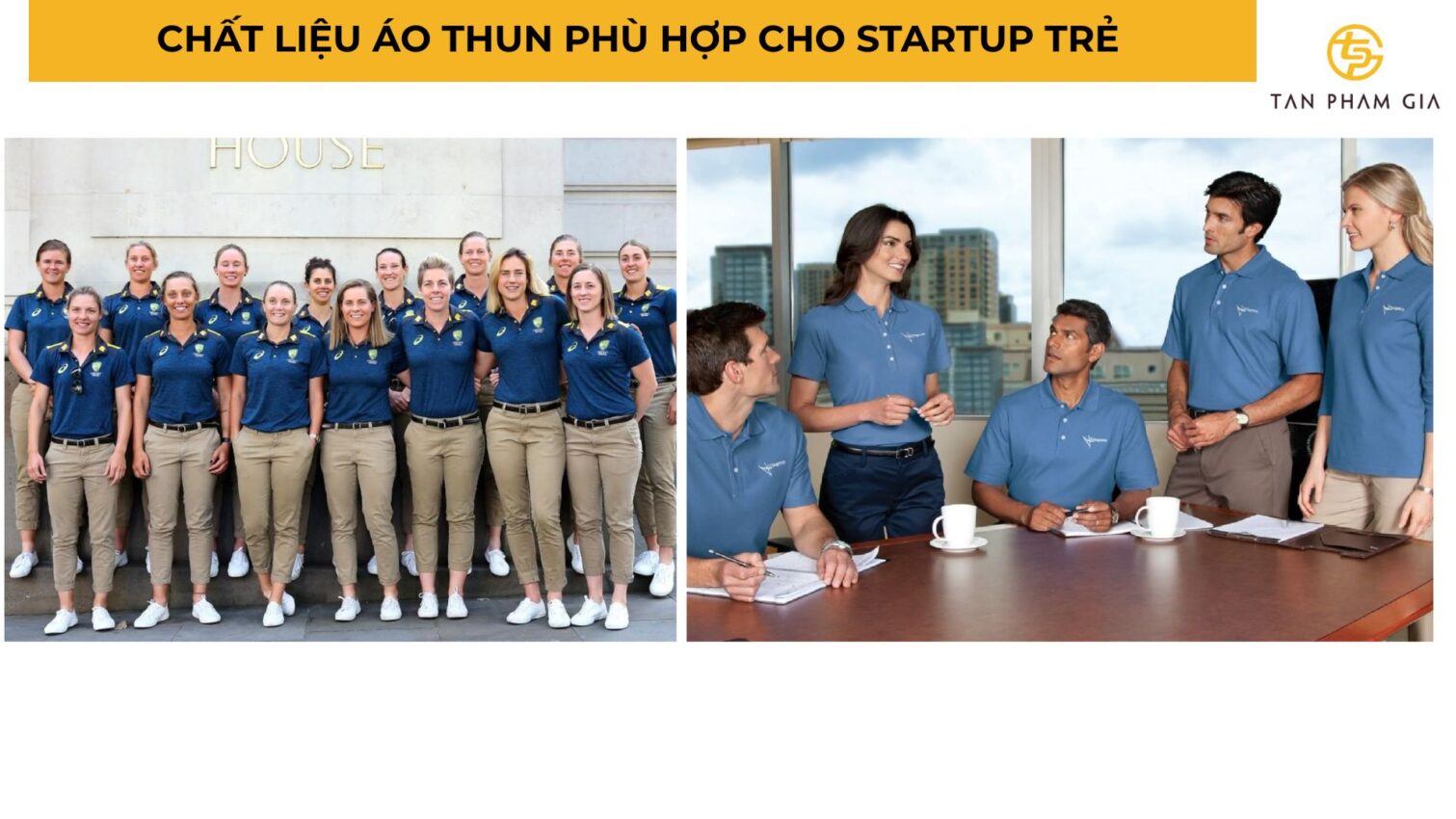 In áo thun đồng phục cho startup
