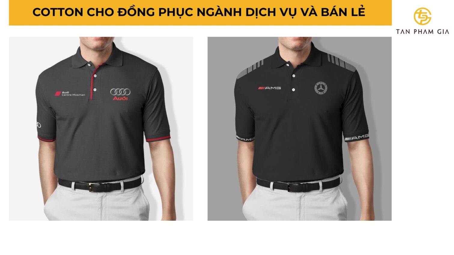 Áo thun đồng phục chất liệu cotton