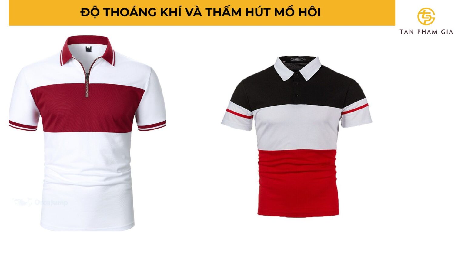 Áo thun đồng phục chất liệu co giãn 4 chiều