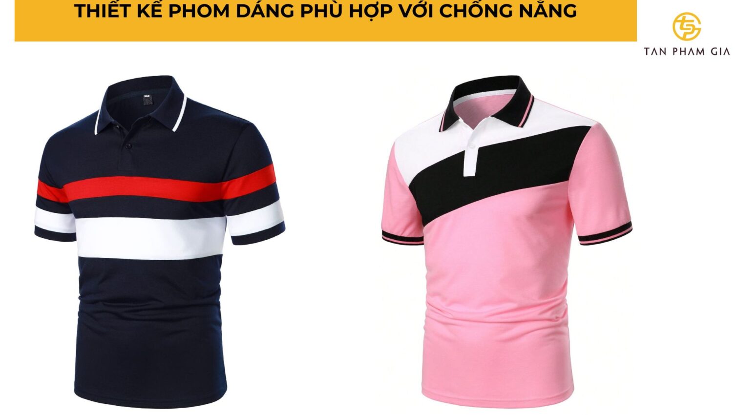 Áo thun đồng phục chất liệu chống nắng