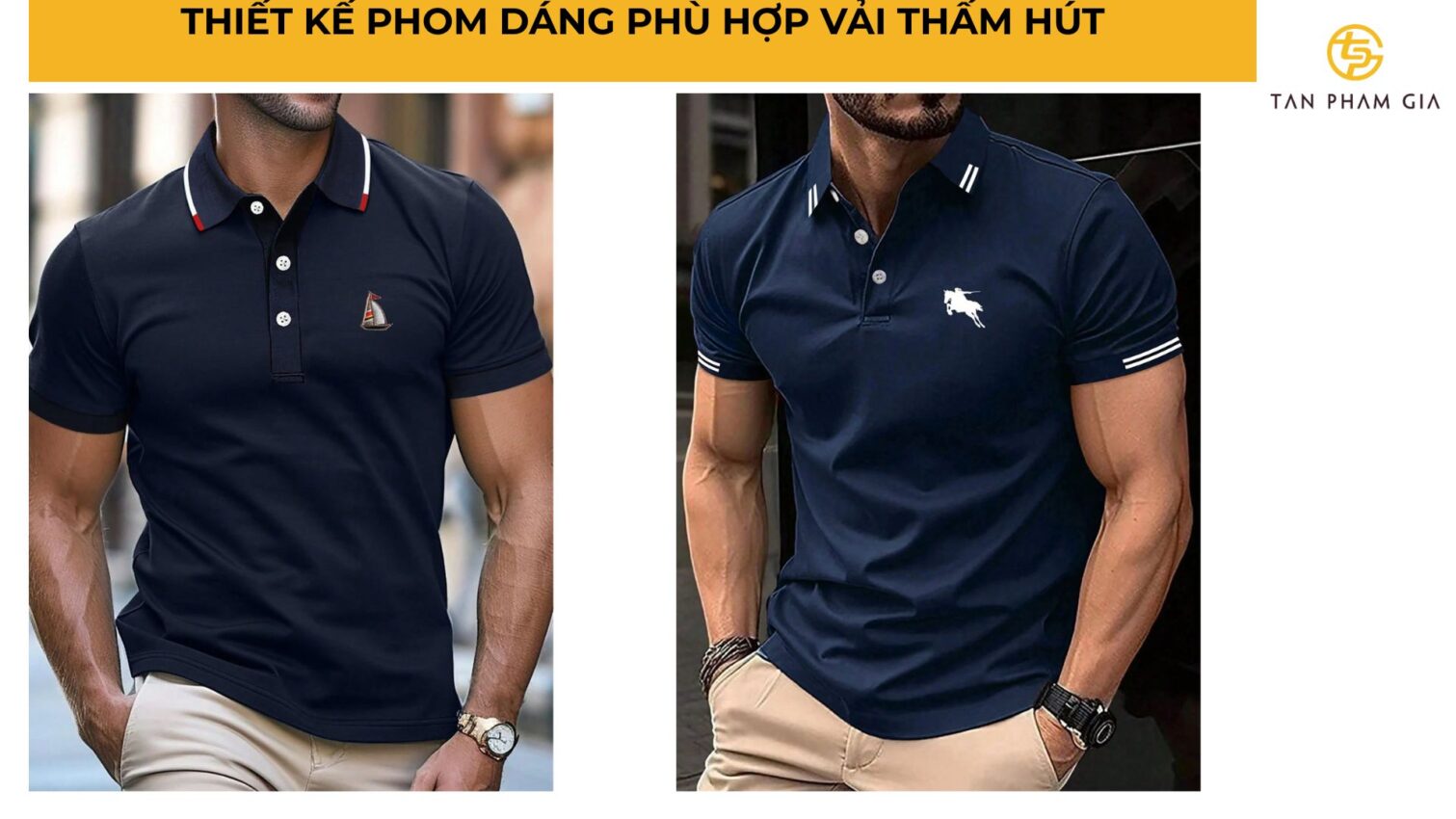 Áo thun đồng phục chất liệu thấm hút tốt