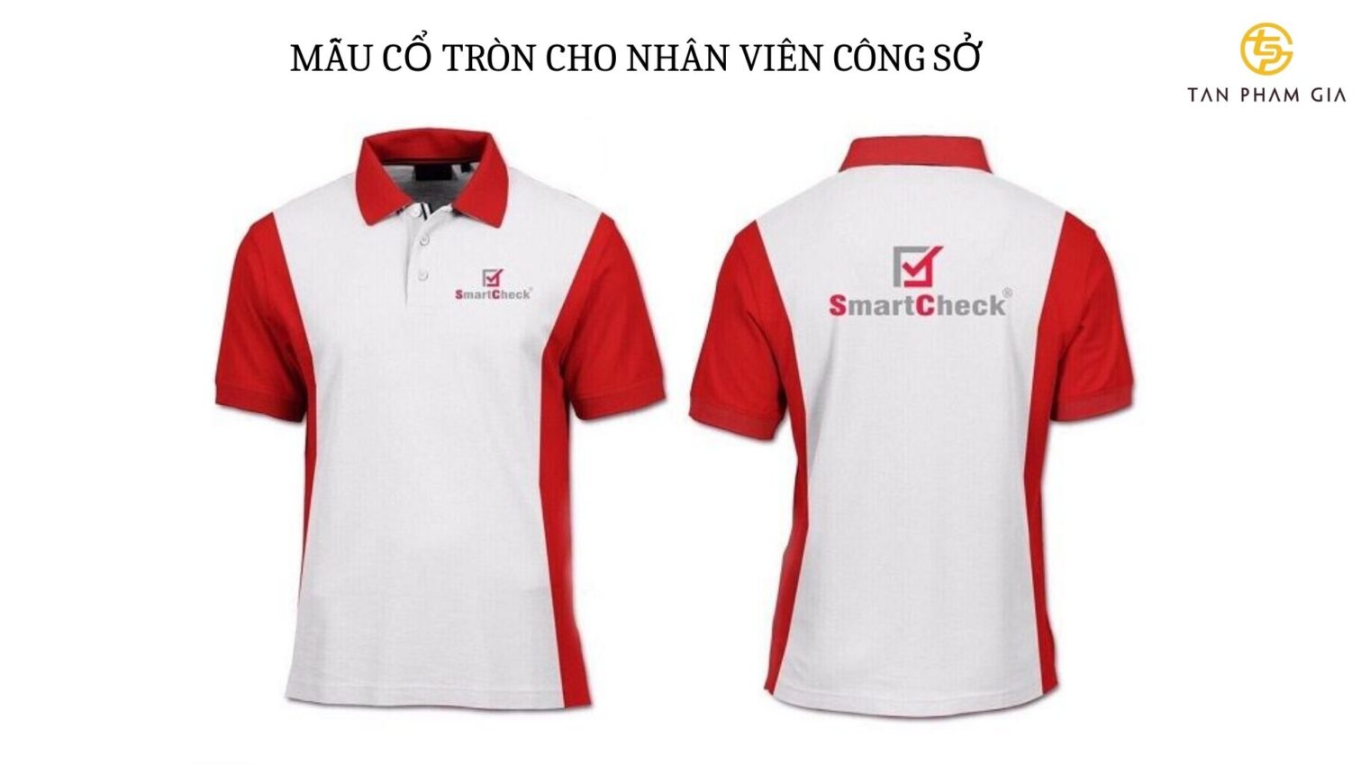 Mẫu áo thun đồng phục cổ tròn