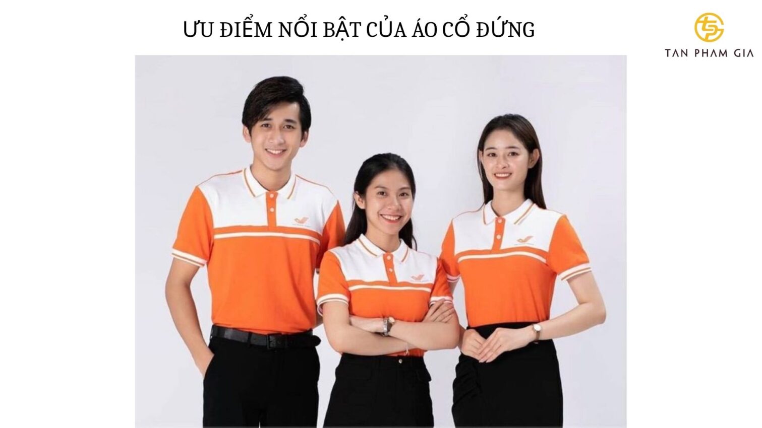 Mẫu áo thun đồng phục cổ đứng