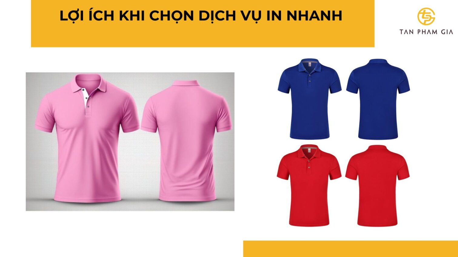 In áo thun đồng phục nhanh chóng
