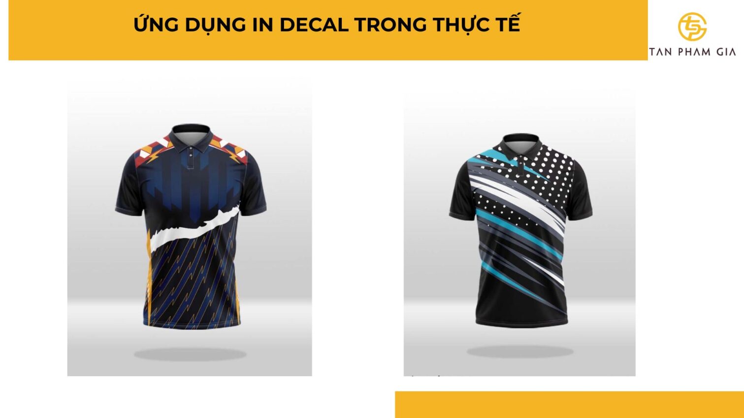 In áo thun đồng phục bằng kỹ thuật in decal