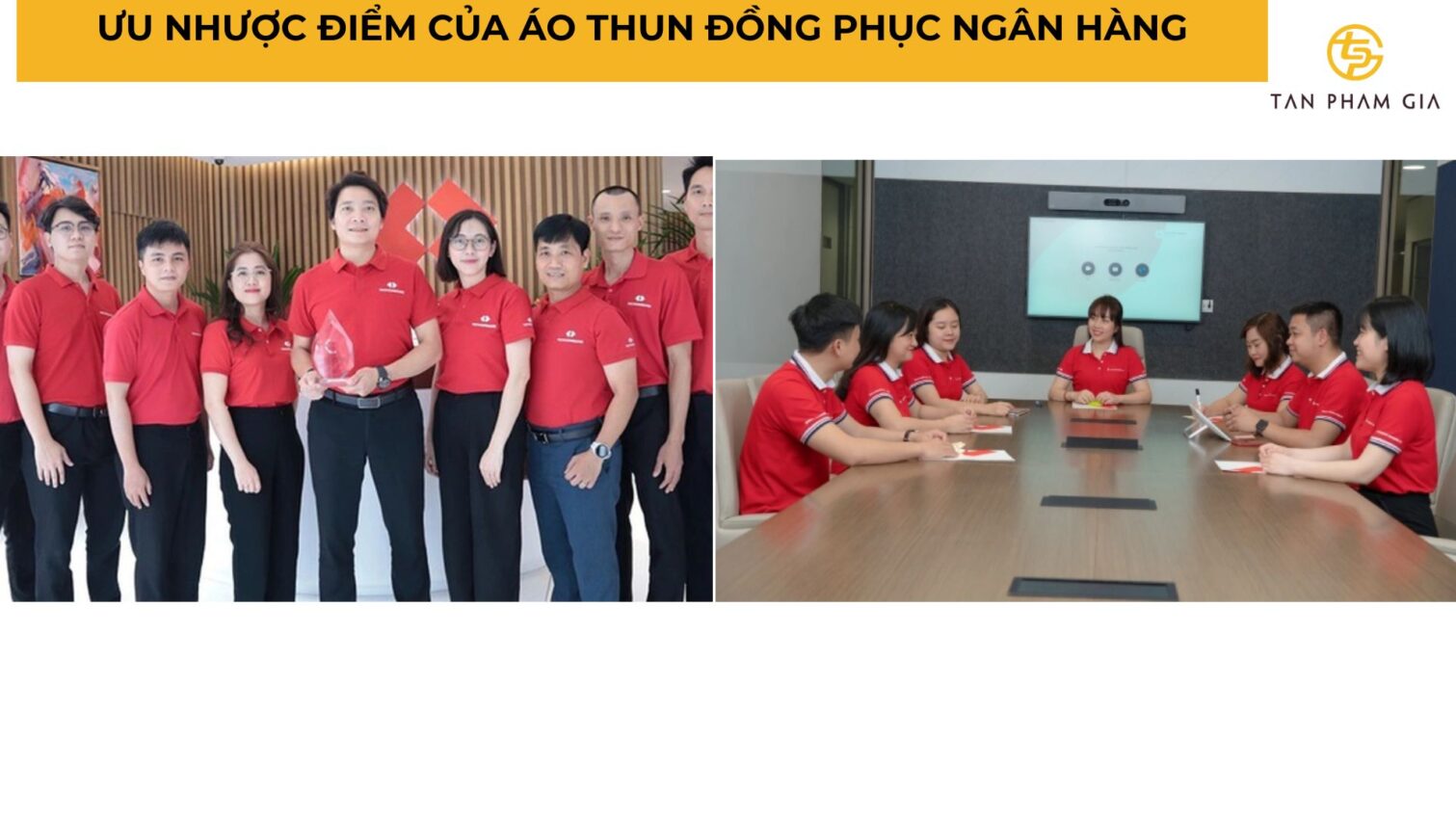 In áo thun đồng phục cho ngân hàng