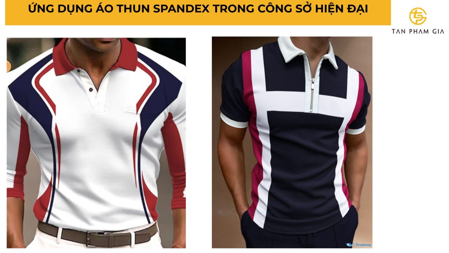 Áo thun đồng phục chất liệu spandex