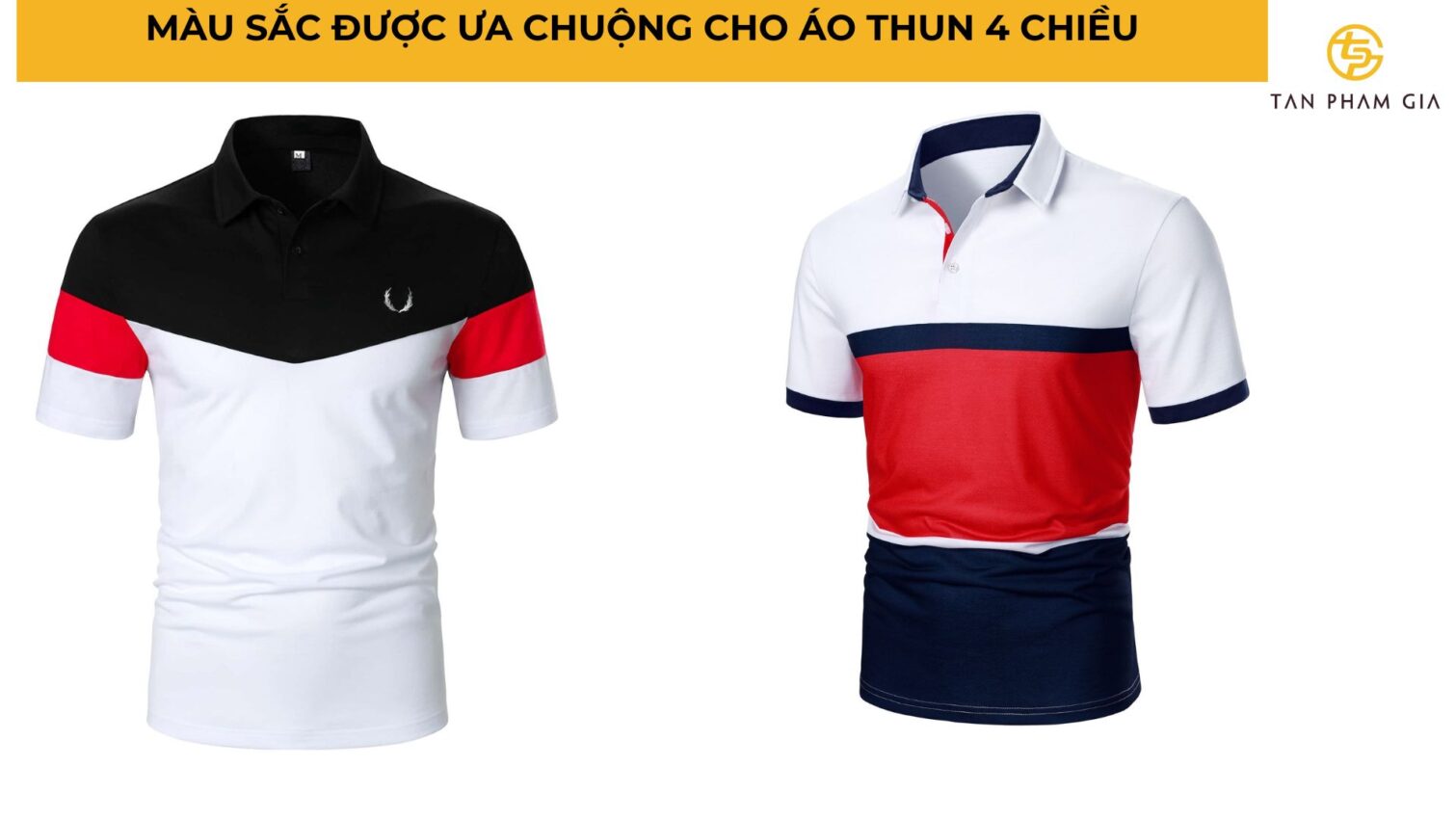 Áo thun đồng phục chất liệu co giãn 4 chiều