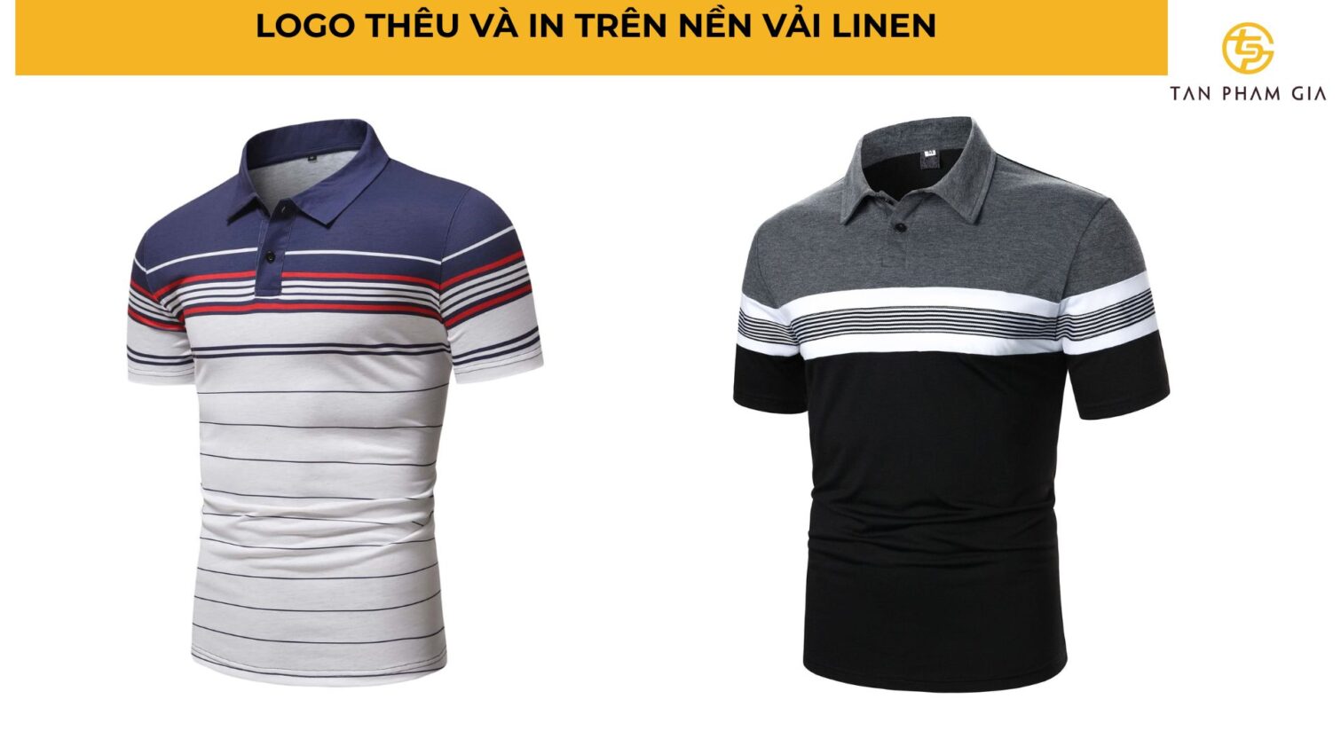 Áo thun đồng phục chất liệu linen